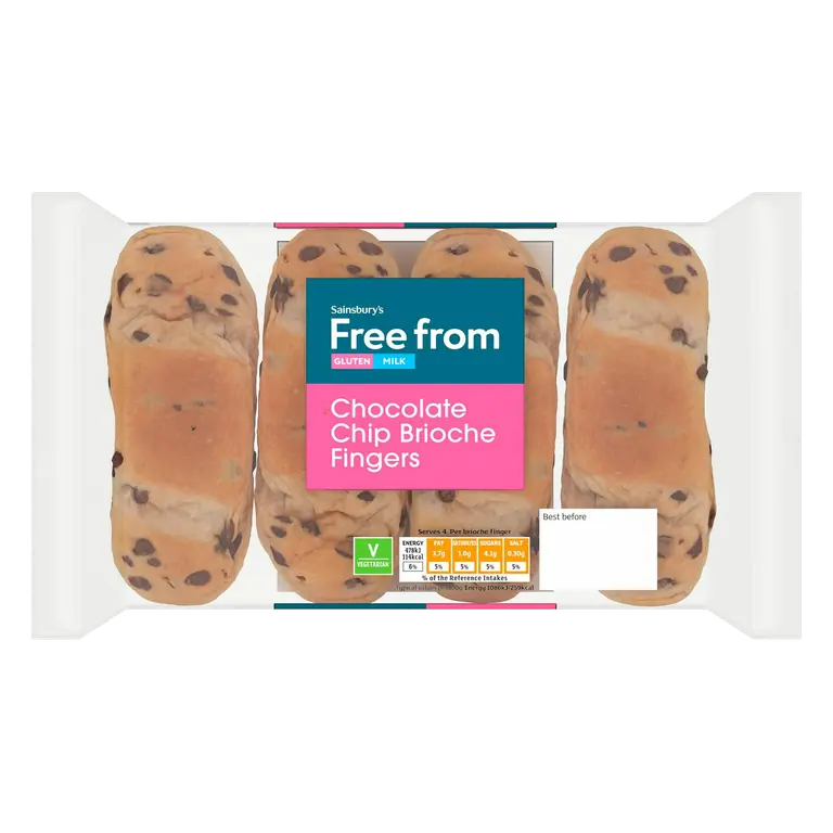 Free From Chocolate Brioche Rolls 176g