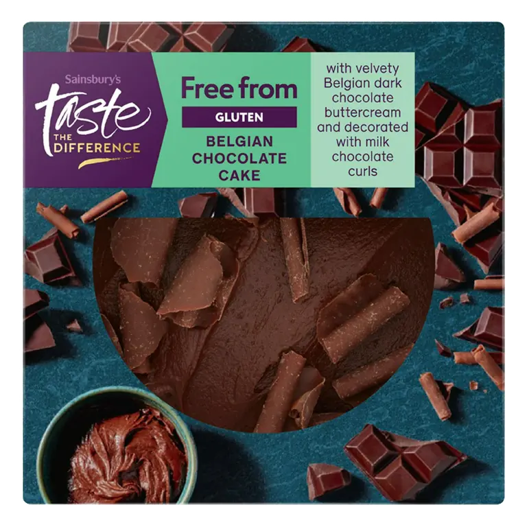 Free From Chocolate Cake, Taste the Difference 396g