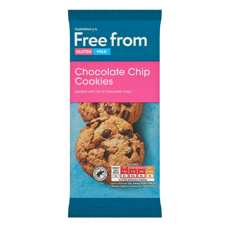 Free From Chocolate Chip Cookies 150g
