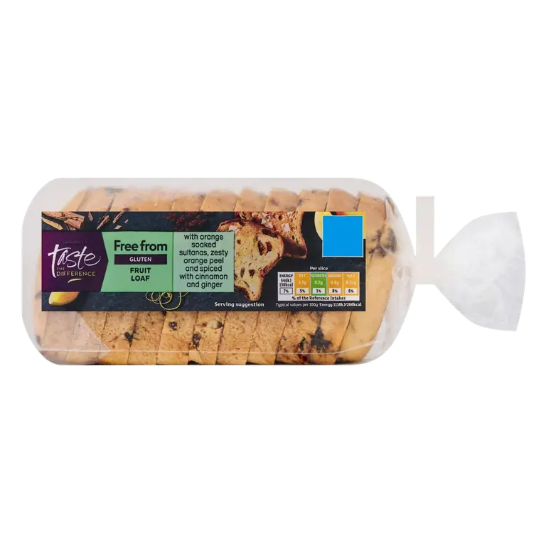 Free From Fruit Loaf, Taste the Difference 385g
