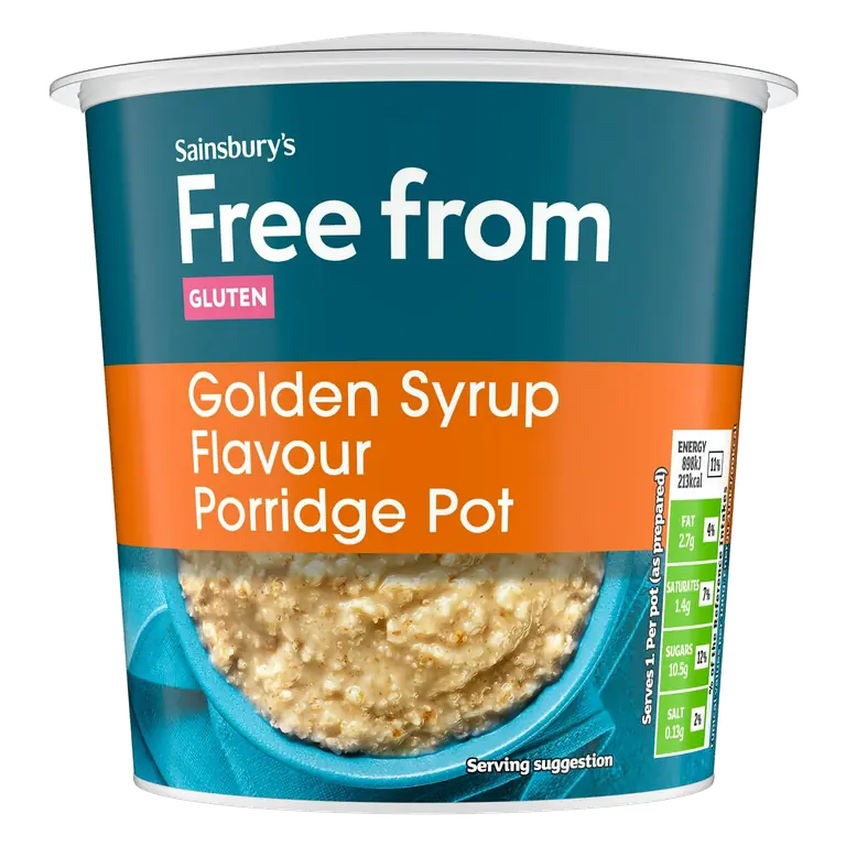 Free From Golden Syrup Porridge Pot 55g