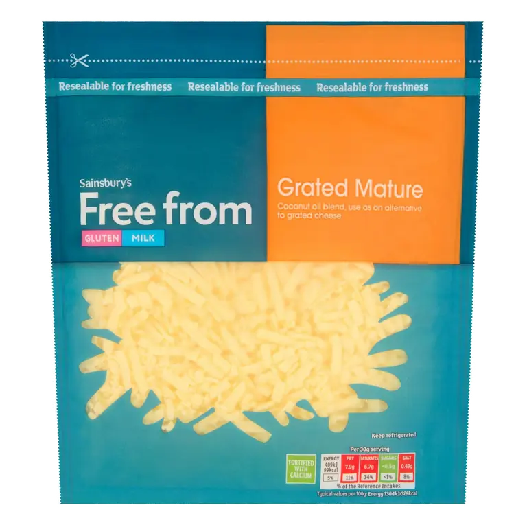 Free From Grated Mature 200g