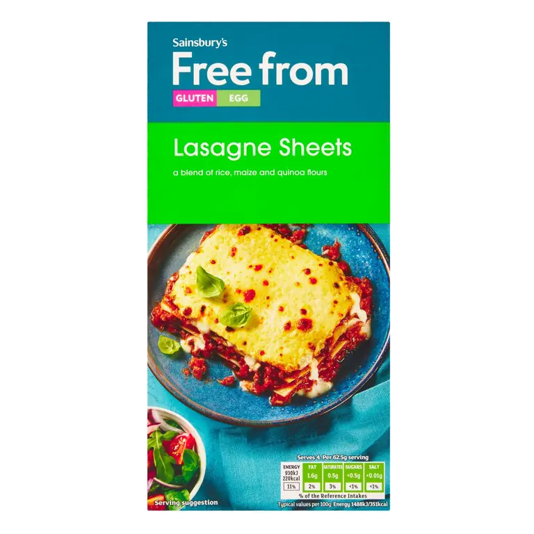 Free From Lasagne Sheets 250g