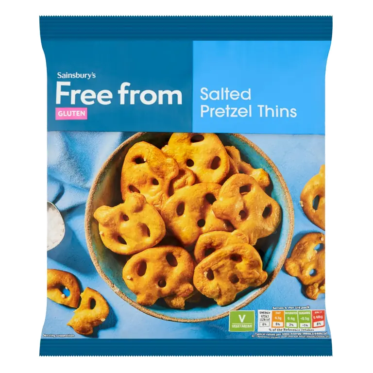 Free From Salted Pretzel Thins 100g