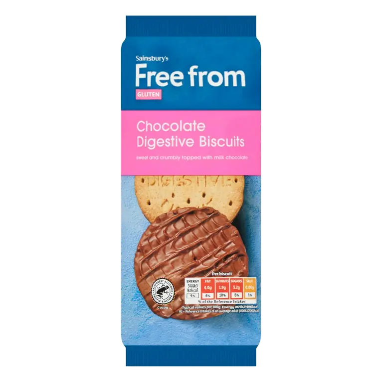 Freefrom 166g Digestive Chocolate