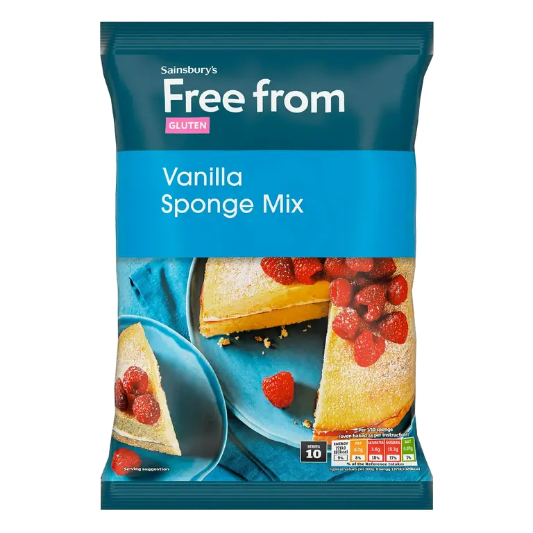 Freefrom 350g Vanilla Sponge Cake Mix
