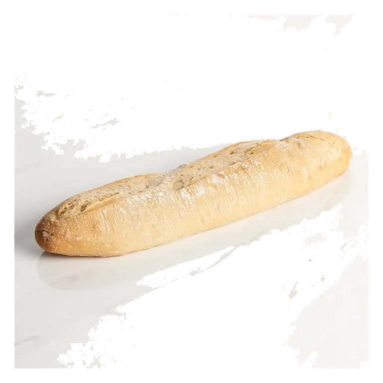 French Stonebaked Small White Baguette Baton, Taste the Difference