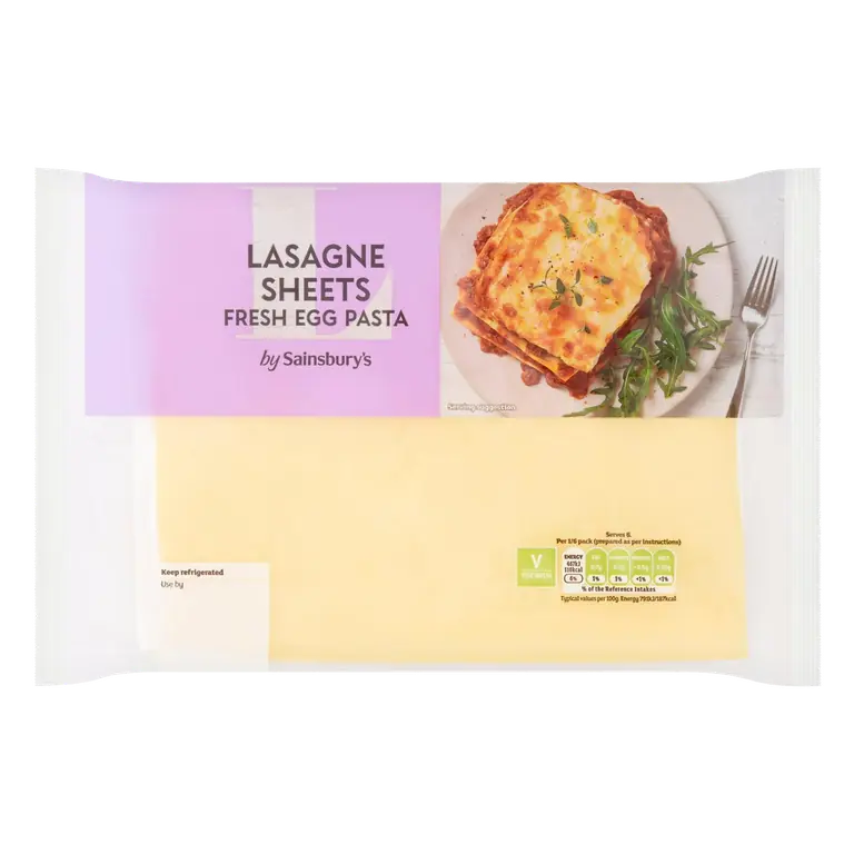 Fresh Egg Lasagne Sheets 250g