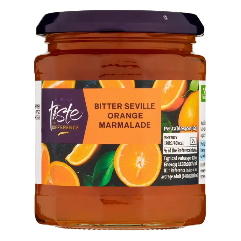 Fresh Fruit Bitter Orange Marmalade, Taste the Difference 340g