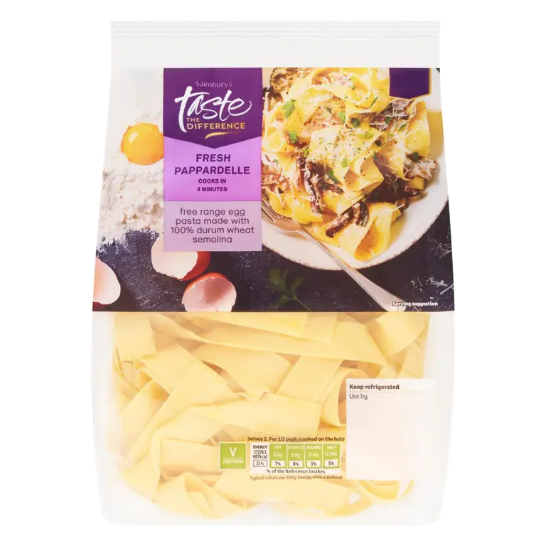 Fresh Pappardelle, Taste the Difference 300g