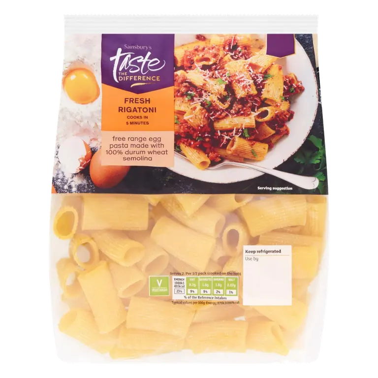 Fresh Rigatoni, Taste the Difference 300g