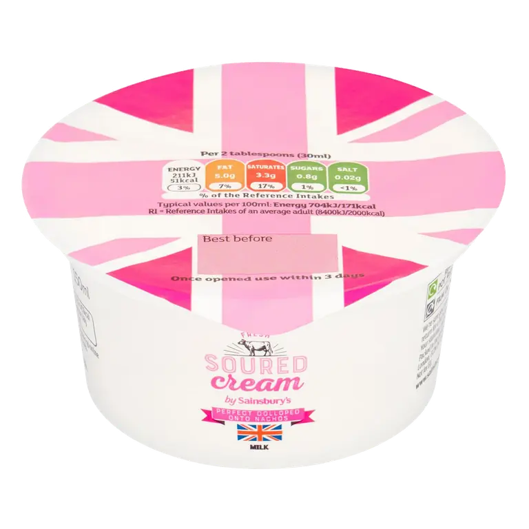 Fresh Soured Cream 150ml