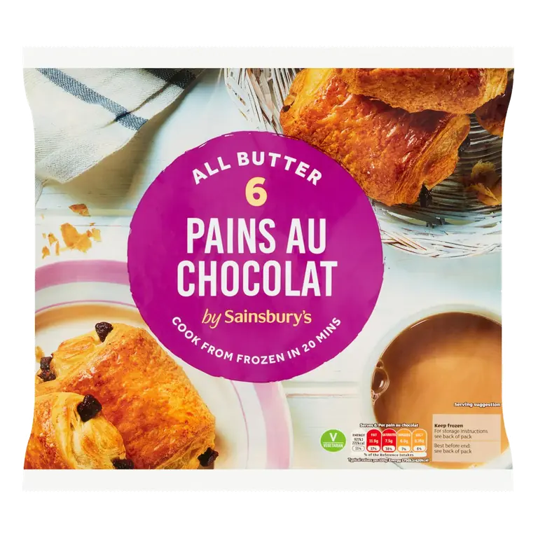 Frozen Pain Au Chocolat x6 360g