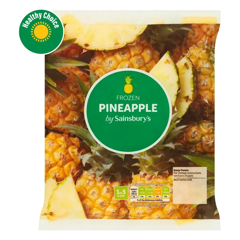 Frozen Pineapple Chunks 450g