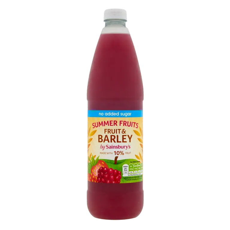 Fruit and Barley Summer Fruits No added Sugar 1L