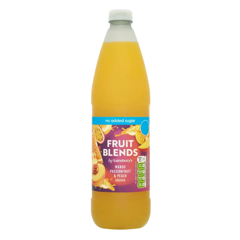 Fruit Blends Mango Passionfruit & Peach Squash 1L