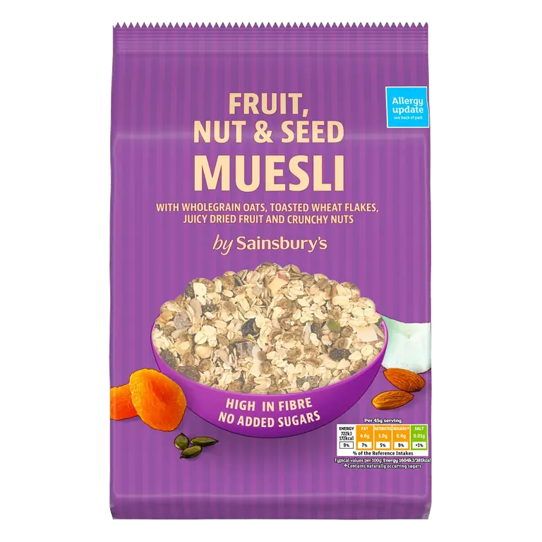 Fruit, Nut & Seed Muesli 750g