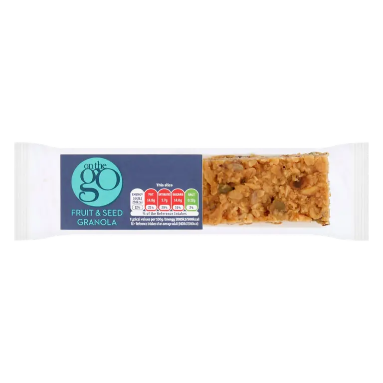 Fruit & Seed Granola Slice 50g