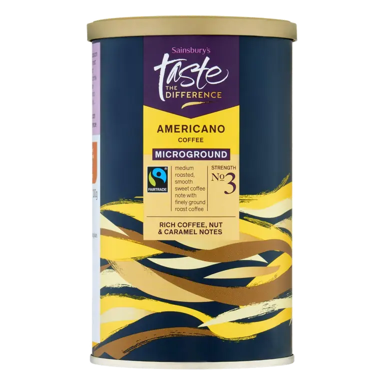 Ft Americano Microground Coffee, Taste the Difference 100g