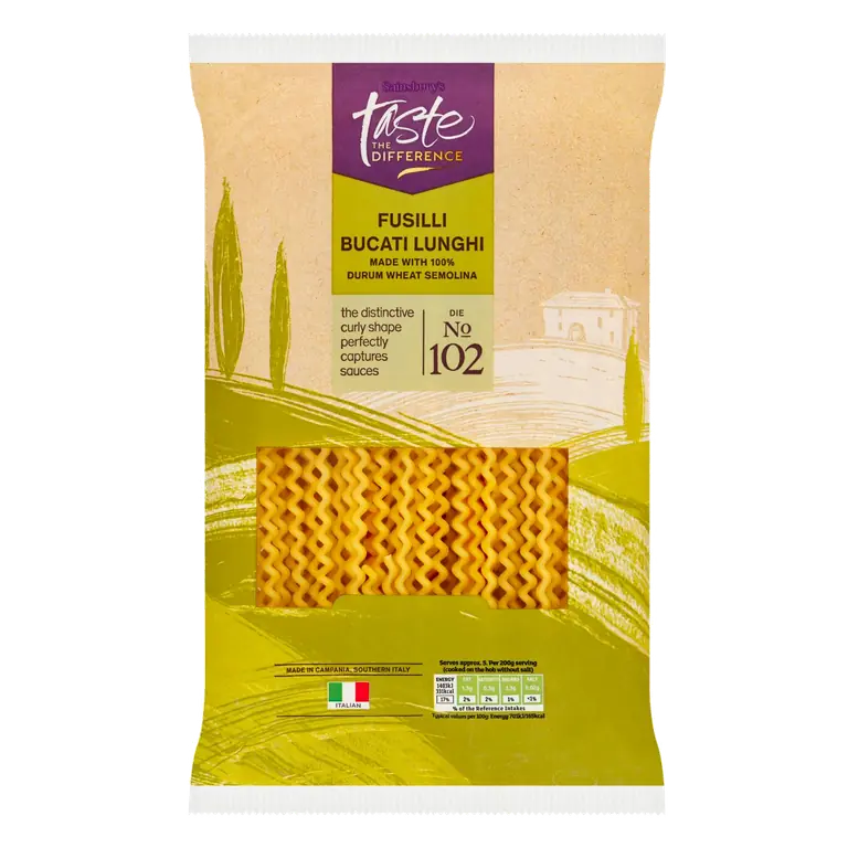 Fusilli Bucati Lunghi, Taste the Difference 500g