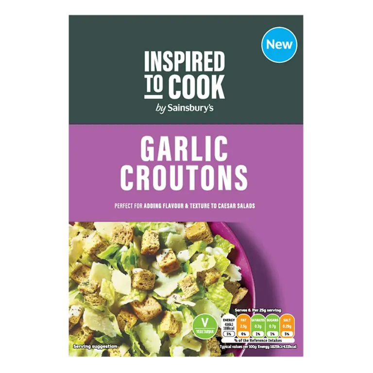 Garlic Croutons, Inspired to Cook 150g