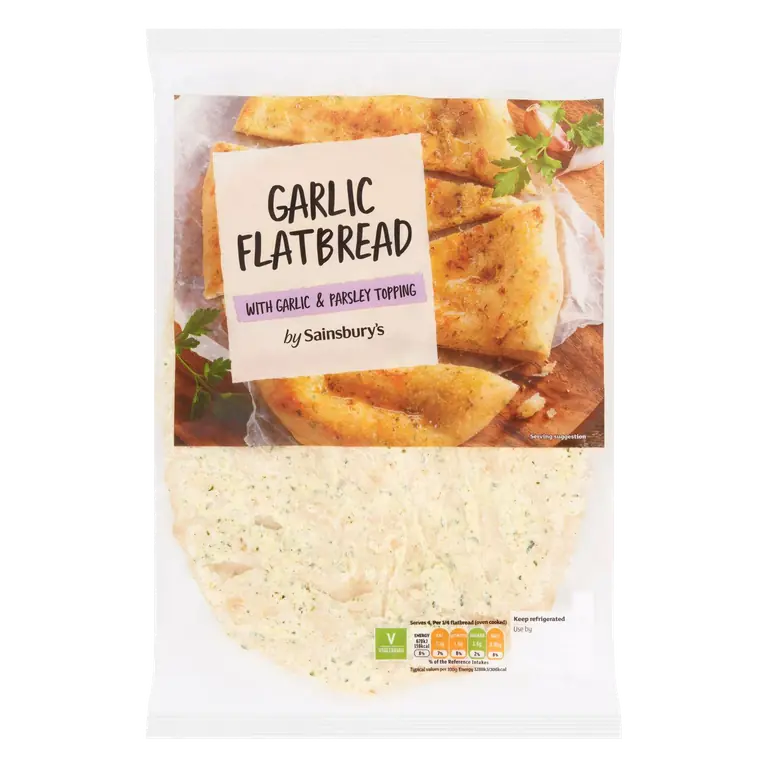 Garlic Flatbread 210g