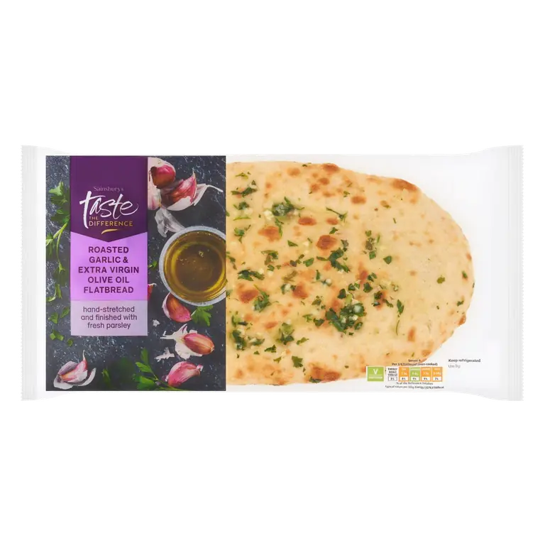 Garlic Flatbread, Taste the Difference 195g
