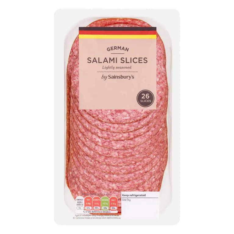 German Salami Slices x26 250g