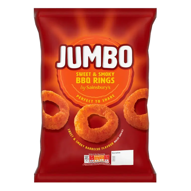 Giant BBQ Rings 120g