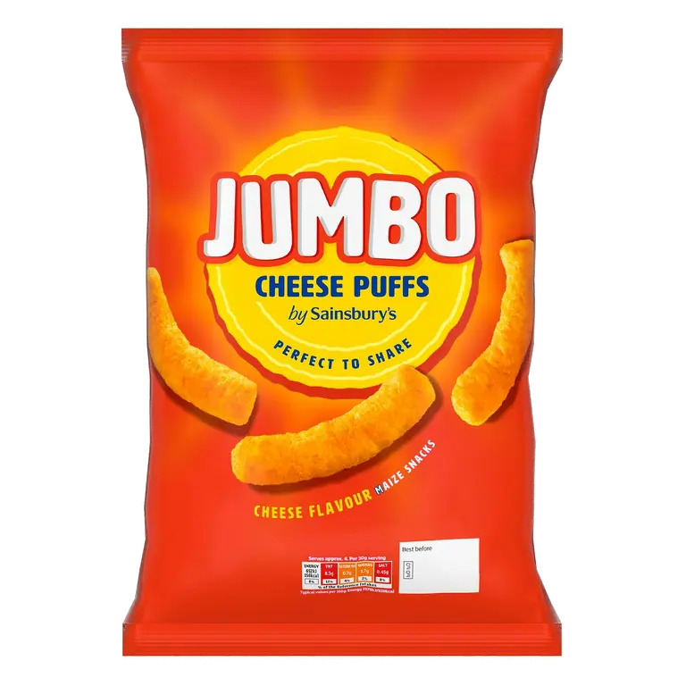 Giant Cheese Puffs 125g