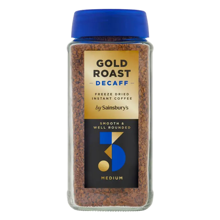 Gold Roast Decaffeinated Instant Coffee Granules 200g