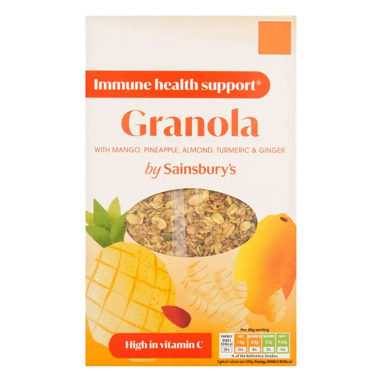 Granola with Mango, Pineapple, Almond, Turmeric & Ginger