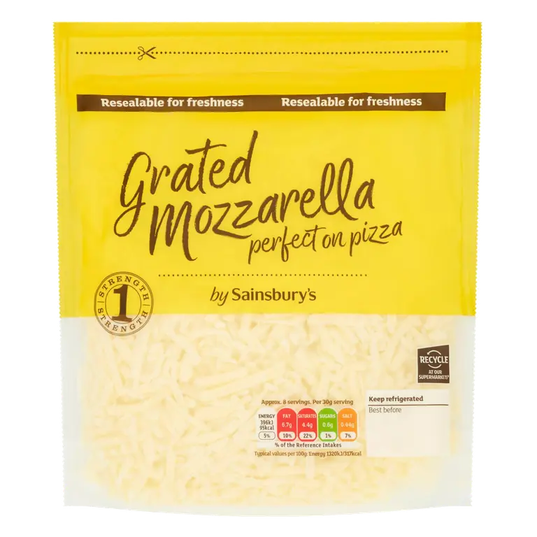 Grated Mozzarella Cheese 250g