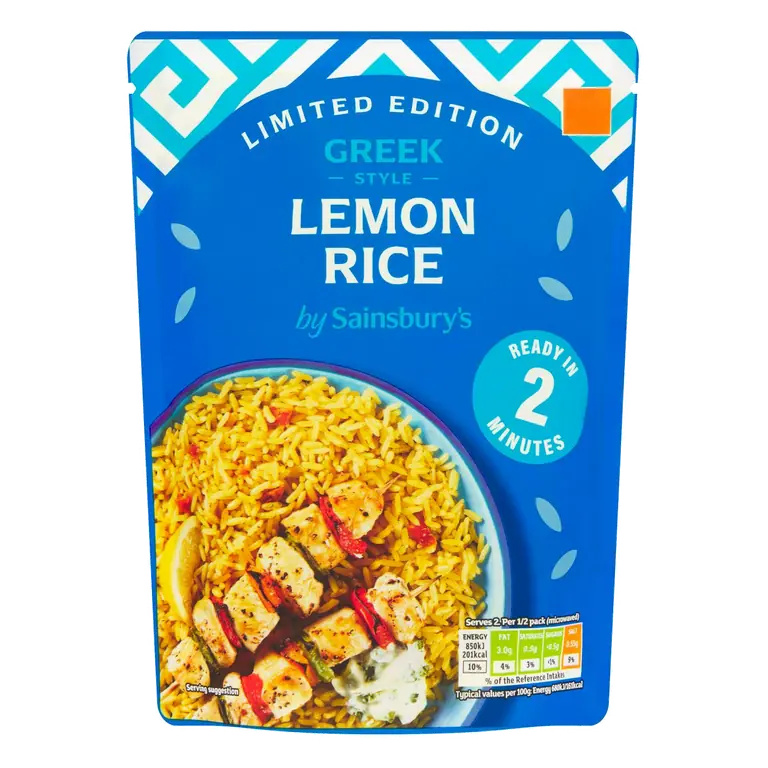 Greek Style Lemon Rice, Limited Edition 250g