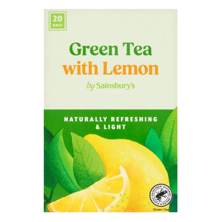 Green Tea with Lemon x20 Tea Bags 38g