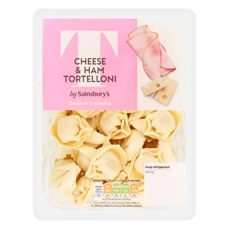Ham & Cheese Tortelloni 300g