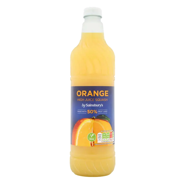 High Juice Orange Squash 1L