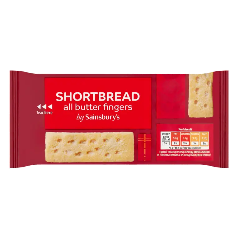 Highland All Butter Shortbread Finger Biscuits 200g