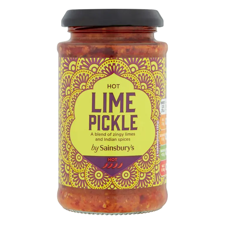 Hot Lime Pickle 200g