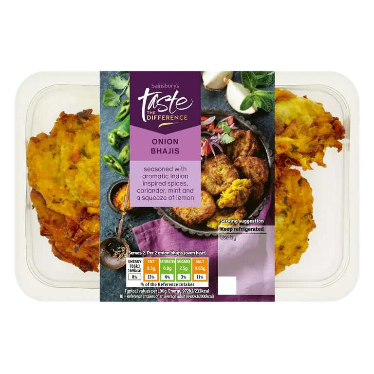 Indian Aromatic Onion Bhaji, Taste the Difference 150g
