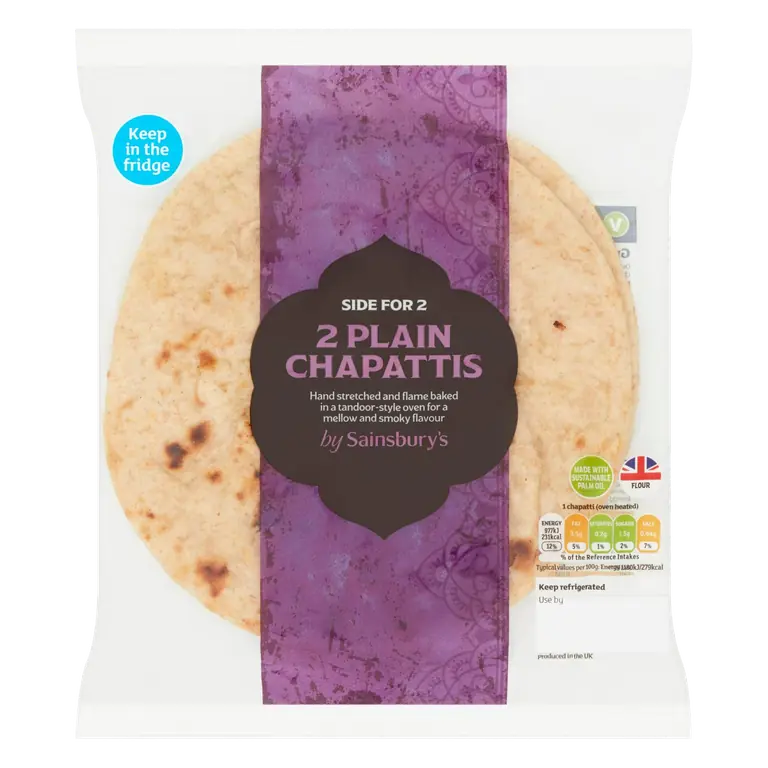 Indian Chapatti x2 170g