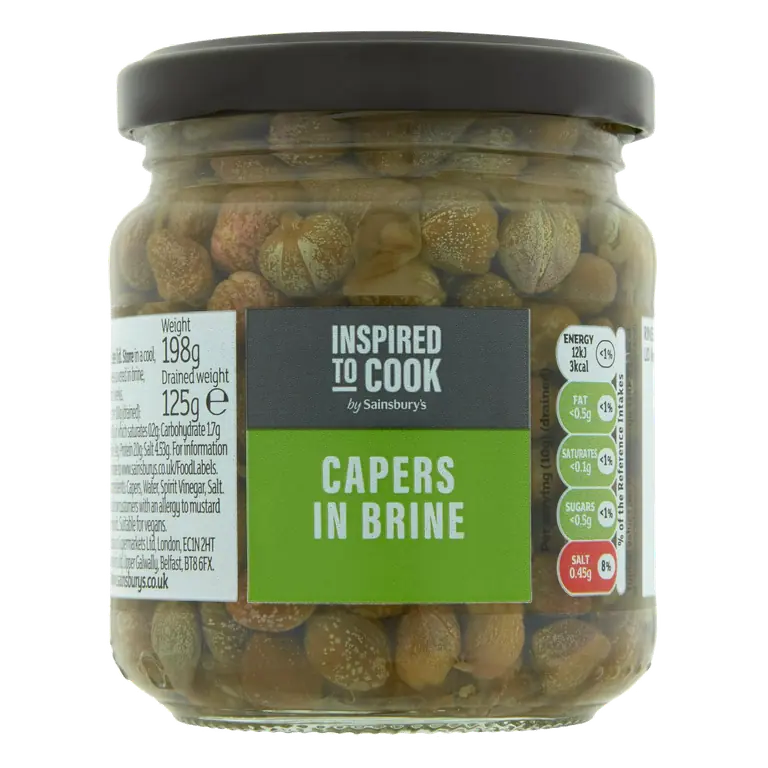 Inspired to Cook Capucine Capers 198g (125g*)