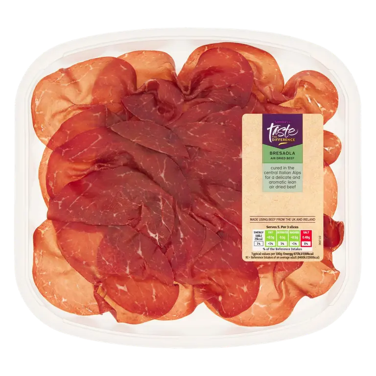 Italian Bresaola, Taste the Difference x15 80g