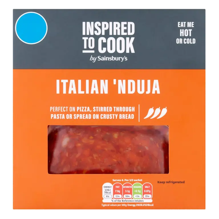 Italian 'Nduja, Inspired to Cook 60g