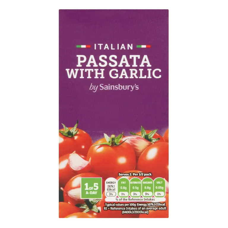 Italian Passata with Garlic 500g