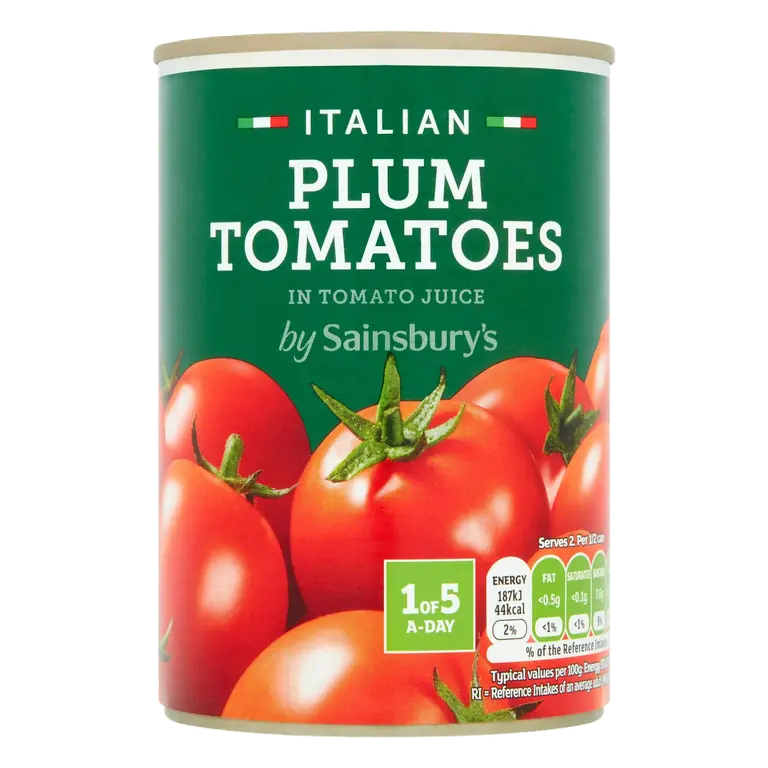 Italian Plum Tomatoes 400g