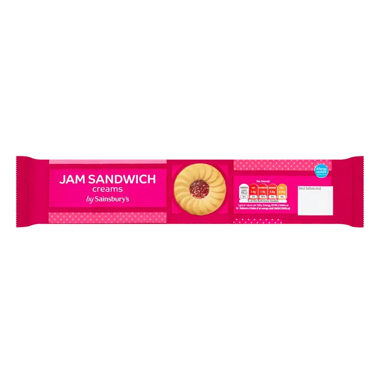 Jam Sandwich Creams 150g