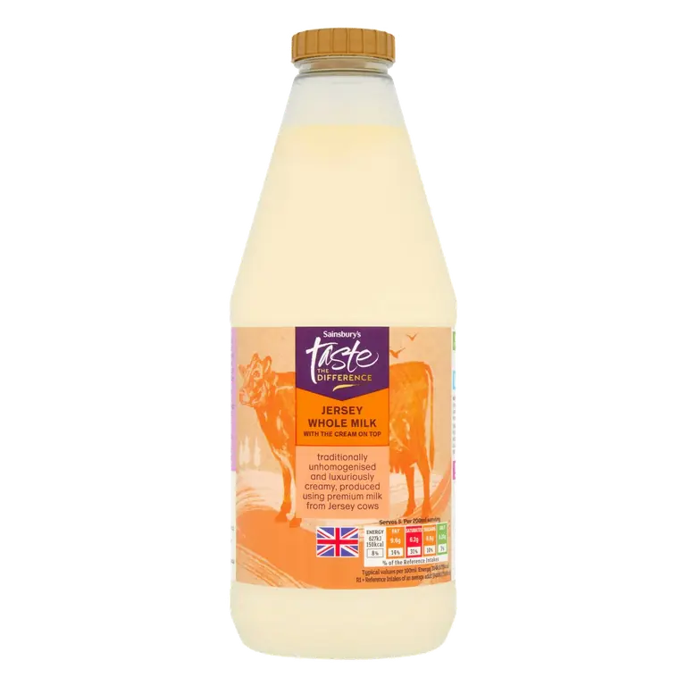 Jersey Milk, Taste the Difference 1L