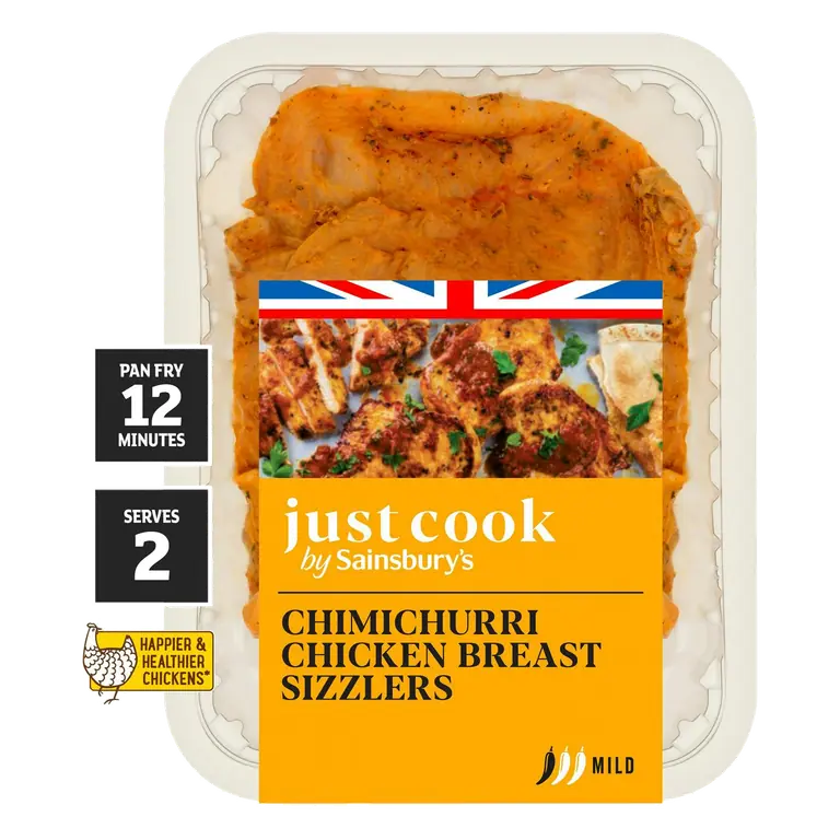 Just Cook 350g Chimichurri Chicken breast sizzlers