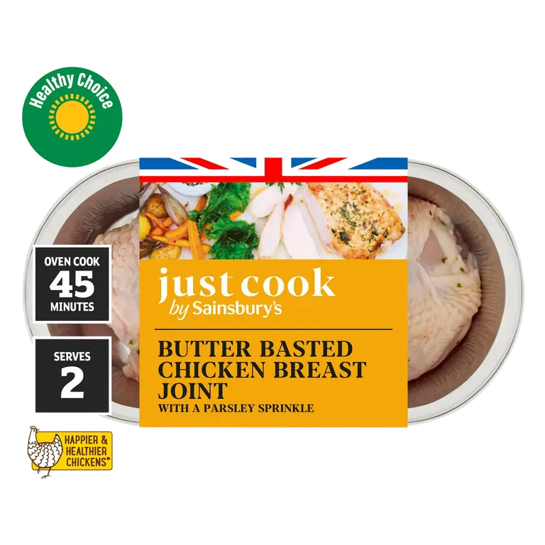 Just Cook Butter Basted Chicken Breast Joint 350g